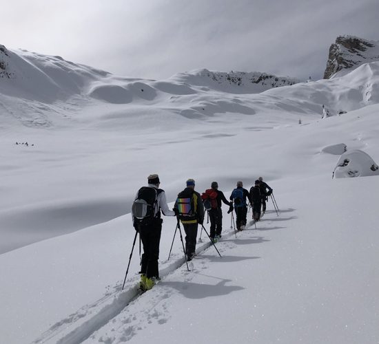 Skitour mit Bergführer Max Lanzinger